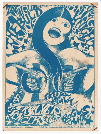 Concertposterauction.com - Quicksilver Messenger Service Bold Knight ...