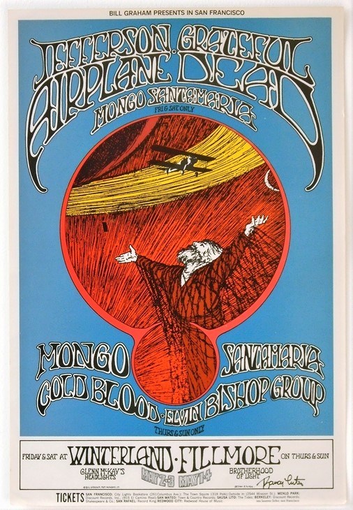 Concertposterauction.com - BG 171 Grateful Dead Jefferson Airplane ...