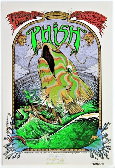 phish 1995 tour dates