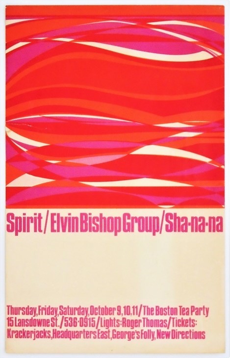 Concertposterauction.com - Spirit Elvin Bishop Group Sha-Na-Na