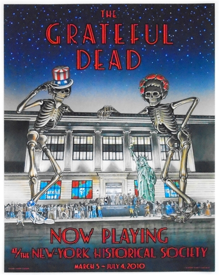 The Grateful Dead - 2022 EMEK poster art print