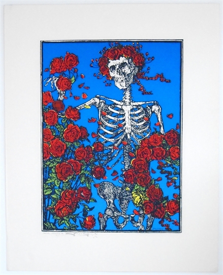 How the Grateful Dead made the artwork for 'Skull & Roses