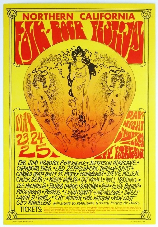 Northern California FolkRock Festival 1969