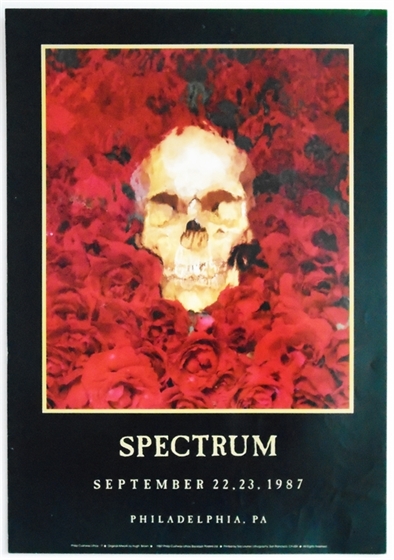 Grateful Dead Philadelphia Spectrum 1987 Hugh Brown Commemorative Poster