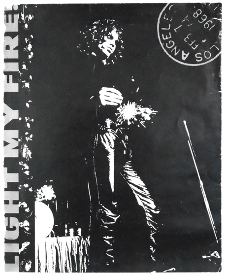 The Doors 1968 US/European Tour Promotional Poster