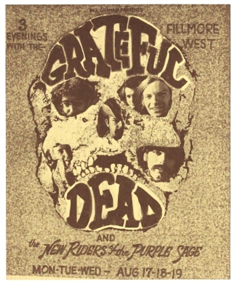 Concertposterauction.com - Grateful Dead NRPS Fillmore West 1970