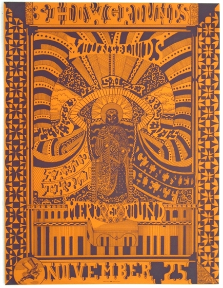 Youngbloods Canned Heat Clear Light Santa Barbara 1967 AOR 3.47 Concert Poster